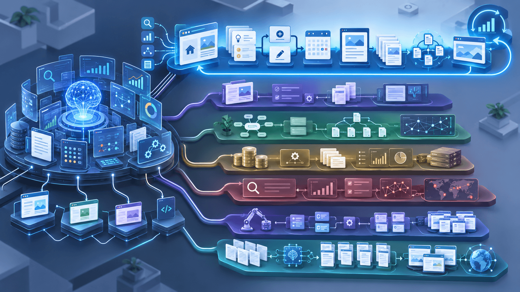 Frase alternatives for SEO and AI search compared by workflow