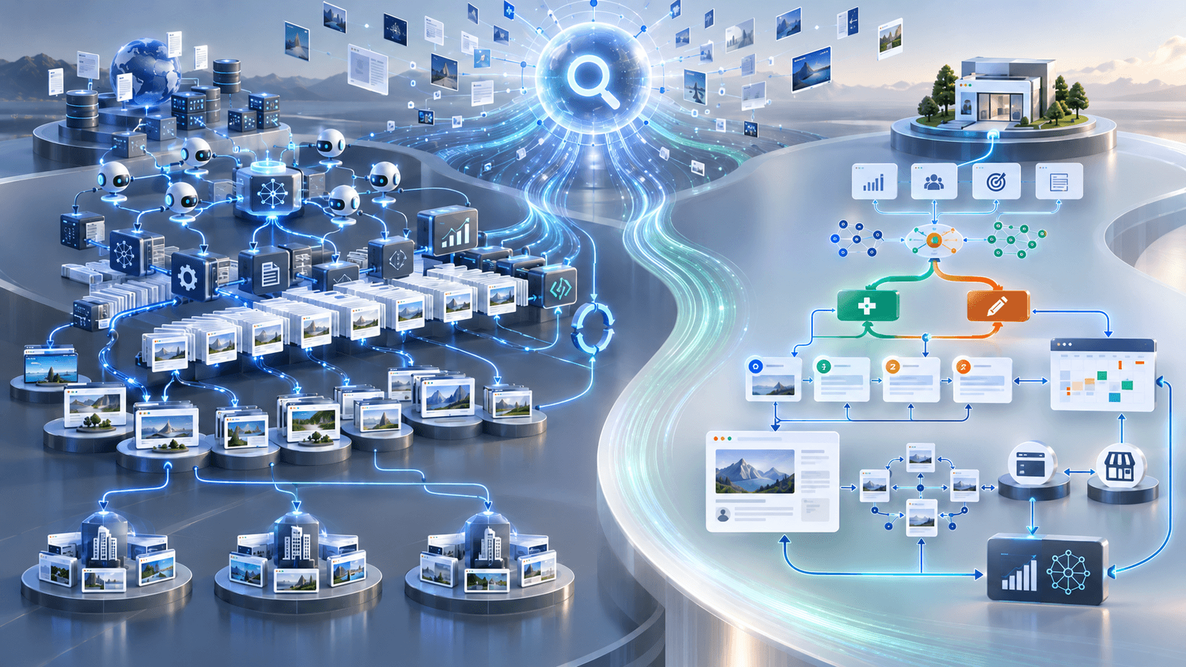Rankvia and RankAI compared as roadmap-centric and agent-centric SEO automation systems