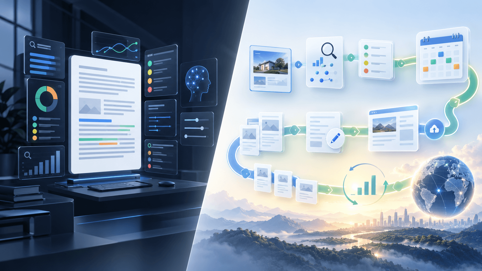 Rankvia and Surfer SEO search-growth workflow comparison